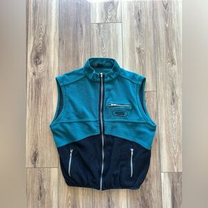 Mountain Dew fleece vintage vest size L/XL
